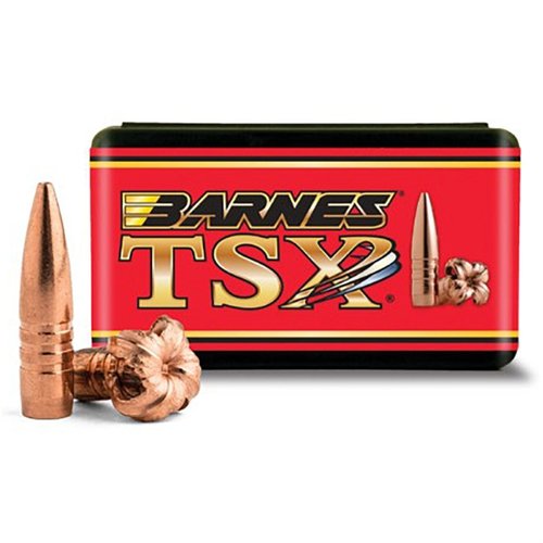Las balas TIPPED TSX 7MM ofrecen expansión rápida, penetración profunda y máxima retención de peso, todo con construcción de cobre y precisión mejorada.