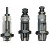 El set de 3 dies de RCBS para pistola elimina la necesidad de lubricar las vainas, incluye un die de expander y uno de asentar con crimpado.