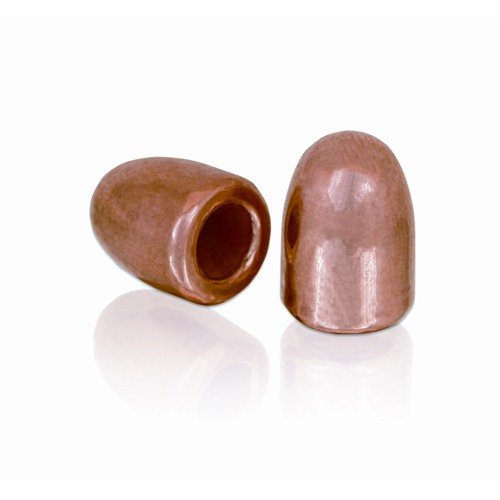 Las balas Berry's de 45 ACP están recubiertas de cobre puro, reduciendo el plomo en el aire y la fouling, ideales para todas las velocidades de pistola.