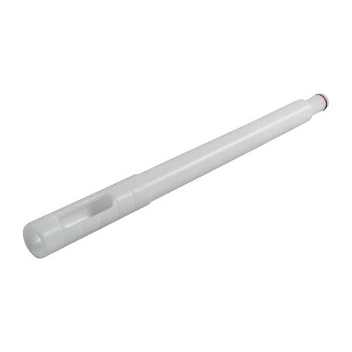 El sistema de guías de limpieza de dos piezas de Sinclair alinea perfectamente la varilla de limpieza, previene el contacto con las estrías y sella la cámara.