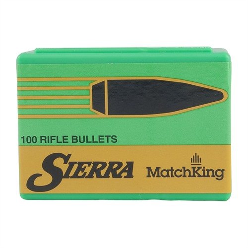 Los proyectiles MatchKing® de 30 Caliber (0.308") 125gr FBHP son ideales para competiciones, ofreciendo un rendimiento balístico superior a largas distancias.