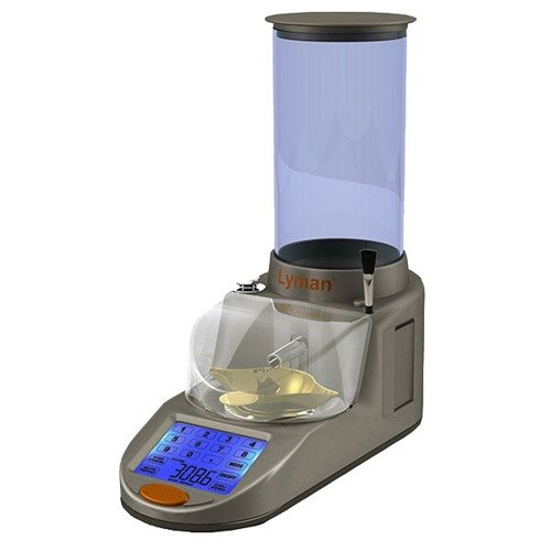 El sistema Gen6 compacto de Lyman es preciso y rápido, dispensando 2 granos por segundo con tecnología digital, pantalla táctil y función de repetición automática.