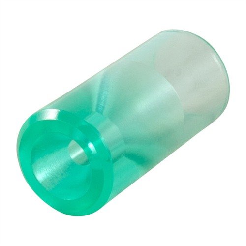 El adaptador Drop-Tube de Redding permite que todos los medidores de pólvora Redding dispensan en cartuchos de .17 a .20, facilitando la recarga precisa.