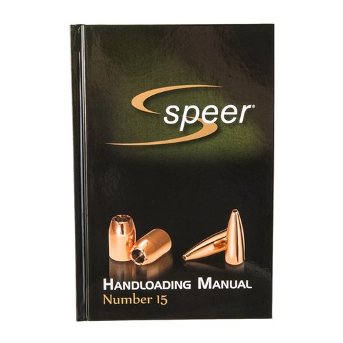 El Manual de Recarga Speer #15 es tu guía ideal, con años de pruebas y ajustes, perfecto para crear cargas precisas, ya seas principiante o veterano.