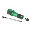 El FLASH HOLE DEBURRING TOOL de RCBS elimina rápidamente las rebabas del orificio de percusión, mejorando la ignición y asegurando una alineación precisa.