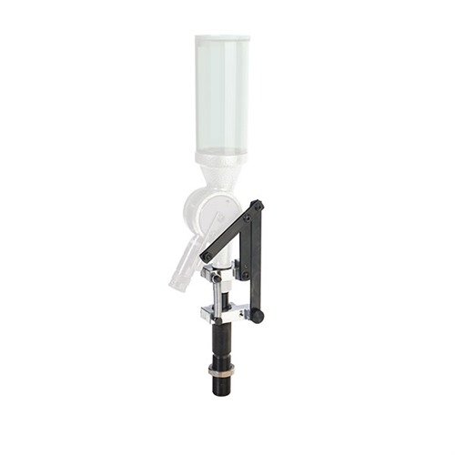 Convierte el Uniflow Powder Measure para prensas progresivas, incluye 3 bushings para calibres populares y es totalmente ajustable para evitar derrames.