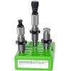 El juego de dies Redding National Match para 6.5mm Grendel incluye un Full Length Sizing Die, Taper Crimp Die y Competition Bullet Seater, ideal para tiradores serios.