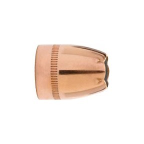 Las balas V-CROWN .45 JHP de Sierra ofrecen una retención de peso óptima y una expansión efectiva, combinando precisión y diseño de punta hueca para defensa.