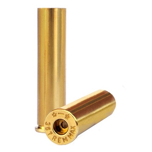 .357 Maximum brass de Starline, calidad premium, recargables múltiples veces, en bolsas de 100 unidades, perfectas para tu revolver de alto rendimiento.
