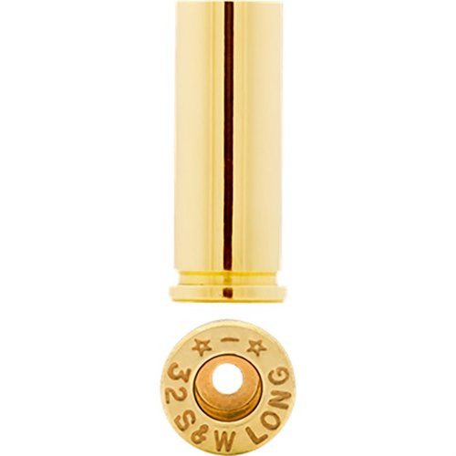 La munición 32 S&W LONG BRASS de STARLINE es perfecta para revólveres de marco pequeño, segura para usar en .32 H&R, fabricada con calidad excepcional.
