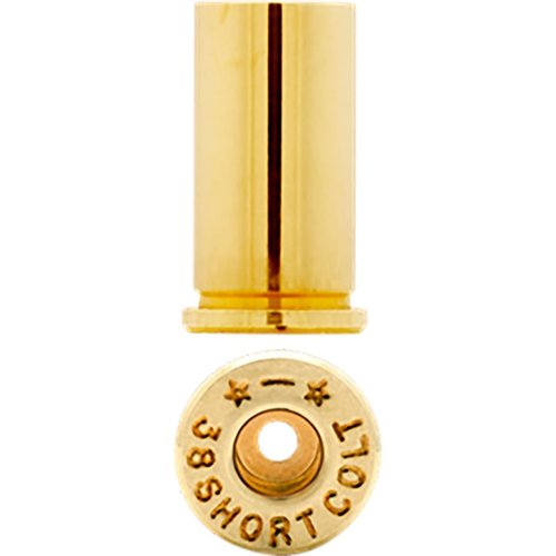 Los casquillos 38 SHORT COLT de Starline son de alta calidad, ideales para armas de .38 Special y .357 Magnum, perfectos para tus recargas.