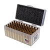 .243 Winchester de Peterson, 50 unidades, limpios y recocidos, en caja resistente. Ideal para tiro de precisión y largo alcance, con bajo retroceso.
