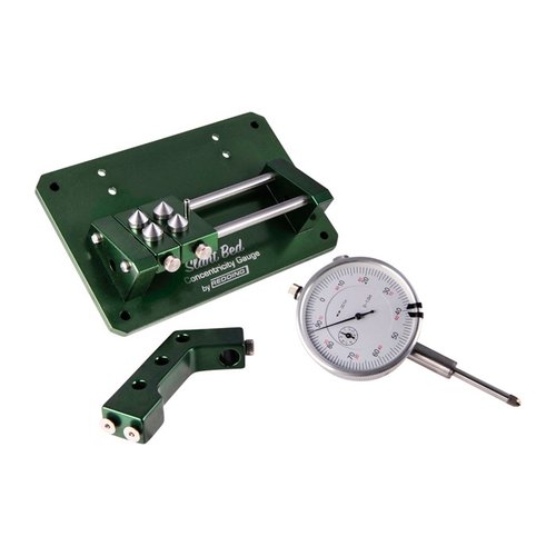 Con el SLANT BED CONCENTRICITY GAUGE de REDDING, lograrás lecturas precisas y cómodas gracias a su diseño ergonómico y soporte fijo para el indicador.