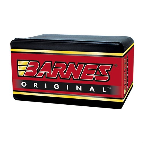 Los Barnes Originals 30 Caliber (0.308") ofrecen expansión confiable y penetración profunda, expandiéndose hasta 200% y reteniendo hasta el 90% de su peso.