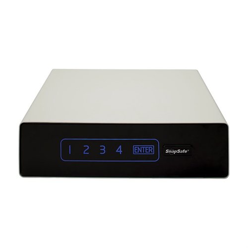 El KEYPAD DRAWER VAULT de SNAP SAFE es perfecto para asegurar tus objetos valiosos en casa, oficina o vehículo, con acceso rápido y discreto donde lo necesites.