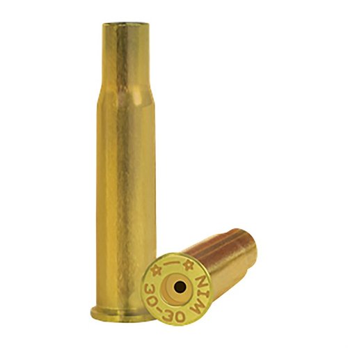 .30-30 Winchester Brass de Starline, ideal para caza de grandes animales, con cartuchos de 150 a 180 grains, perfectos para rifles de acción por palanca.