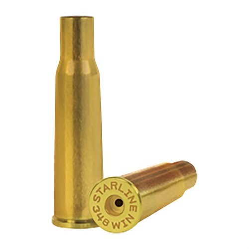 .348 Winchester Brass de STARLINE, ideal para caza de grandes animales. Potente y versátil, perfecto para tus recargas y proyectos de wildcat.