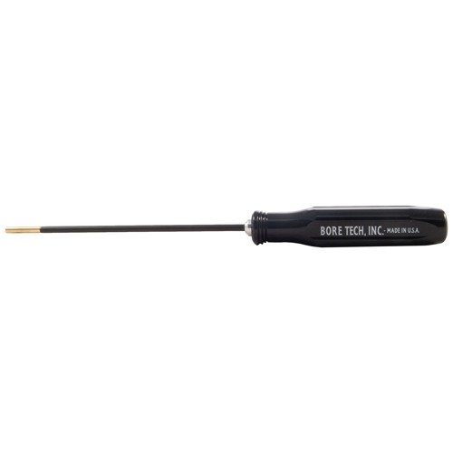 Los PISTOL B STIX de Bore Tech eliminan lecturas falsas de cobre, son suaves como el latón y tienen un mango ergonómico que protege tu rifle.