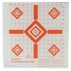 Los REDFIELD SIGHT-IN TARGETS son ideales para ajustar tus miras, con líneas en 90° y una cuadrícula de 1" que facilitan la configuración de elevación y viento.