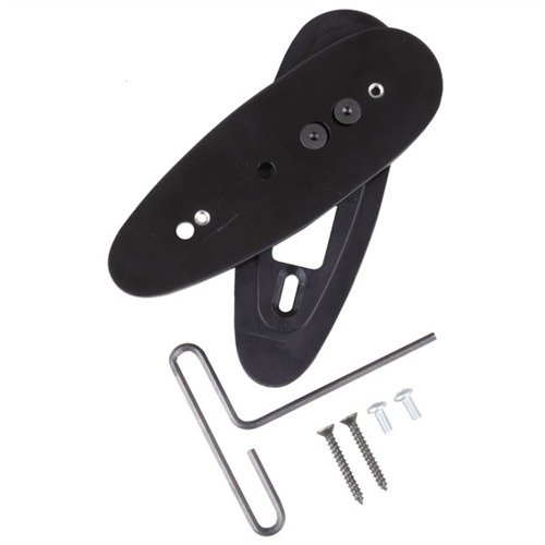 Ajusta tu culata de forma rápida y sin complicaciones con el SHOTGUN THROUGH-THE-PAD STOCK ADJUSTER, ofreciendo precisión en vertical, horizontal y ángulo.