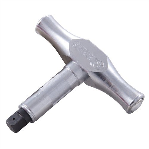 La llave de torque T-handle de 3/8" de SEEKONK está calibrada para aplicar 55 in/lb de torque, ideal para apretar tornillos de cabeza de socket con precisión.