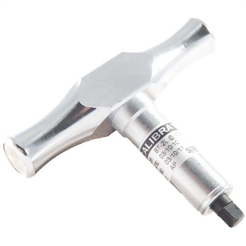 Mejora la precisión y consistencia en cada disparo con esta llave de torque de 1/4" que se ajusta a 45 in/lb, perfecta para tornillos de guardia de gatillo.