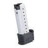 Los cargadores XDS 9MM de acero inoxidable son duraderos, resistentes a la corrosión y vienen con fundas de polímero que combinan con tu pistola.