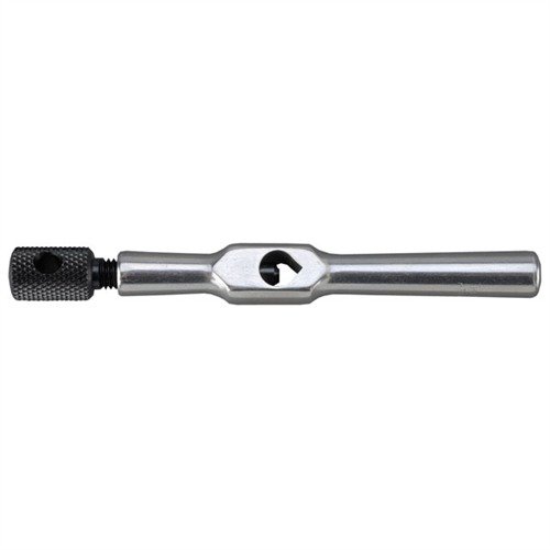 La llave de paso Starrett #174, de acero forjado, ofrece un agarre seguro y un largo mango para un máximo torque, ideal para roscar y taladrar con precisión.