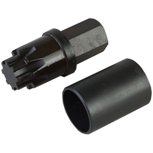 Con la llave de extensión de cañón AR-15 de P&L DEVELOPMENT, instala o quita extensiones fácilmente y sin dañar, gracias a su diseño robusto y preciso.