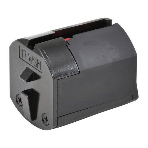 El cargador de 8 rondas SAVAGE ARMS B.MAG para 17 WSM es ligero, duradero y perfecto para tu B.Mag, asegurando un rendimiento óptimo en cada disparo.