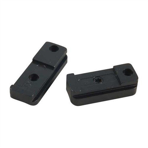 Las bases Talley para anillas de mira ofrecen un diseño de saddle mecanizado con doble hombro de retroceso para asegurar que tu mira se mantenga en su lugar.