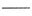 TRIUMPH TWIST DRILL CO. JOBBER LENGTH WIRE GAUGE DRILL 33J (.1130") DIAMETER