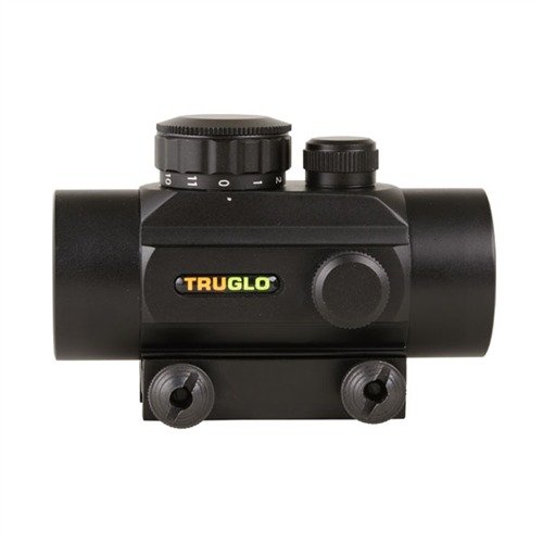 Los visores TRUGLO de 30mm ofrecen un campo de visión amplio, resistencia a golpes y 11 ajustes de brillo para una adquisición rápida del objetivo.