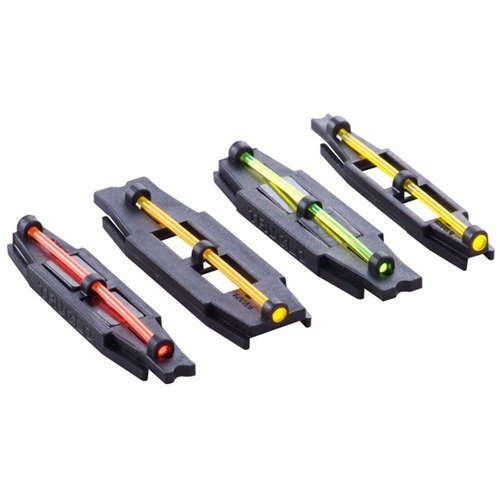 El GLO-DOT XTREME SIGHT de TRUGLO ofrece una instalación rápida y fácil, con un diseño magnético y varillas de fibra óptica en cuatro colores para una visibilidad excepcional.