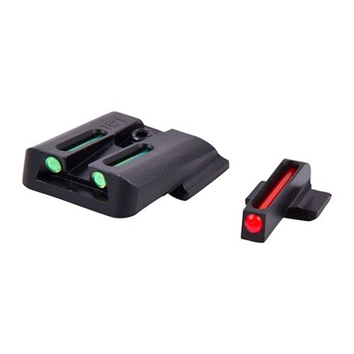 Los miras TRUGLO ofrecen brillo excepcional y durabilidad en acero CNC, con un diseño bajo que no se engancha y fácil instalación, ideal para combate o competición.