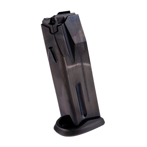 Los cargadores Beretta APX .40 S&W son de acero, con acabado negro y garantizan un ajuste perfecto y funcionamiento óptimo. Disponibles en 10, 15 o 18 balas.