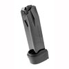 Los cargadores Beretta APX .40 S&W son de acero, con acabado negro, y garantizan un ajuste perfecto y funcionamiento óptimo. Disponibles en 10, 15 o 18 balas.