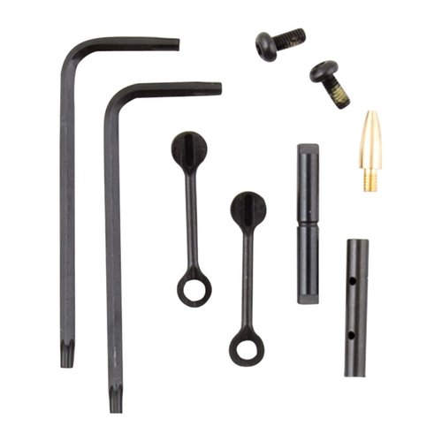 Mejora tus pines de martillo y gatillo con el set KNS Precision AR-15 GEN. 2 MOD. 2, con enlaces anti-rotación de perfil bajo y fácil instalación.