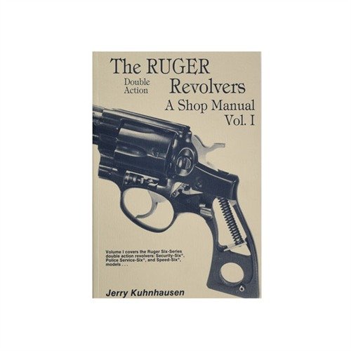 El manual de RUGER® te enseña a reparar y ajustar revolvers Speed, Security y Service Six, con guías de desensamble, herramientas y técnicas avanzadas.