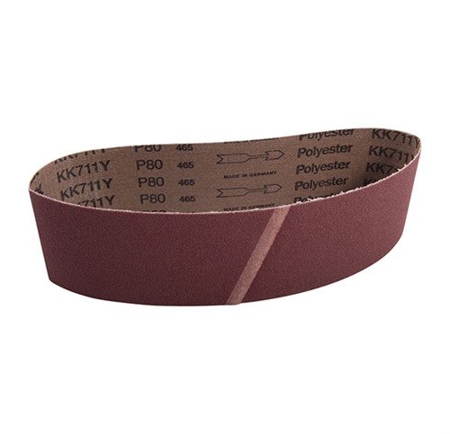 Las bandas de lija VSM de 80 grit son perfectas para los tambores de lija Raytech, con una vida útil prolongada gracias a su grano compacto de óxido de aluminio.