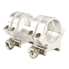 Los QUAD LOCK RINGS de 1" en plata ofrecen el doble de potencia de sujeción, con presión uniforme y construcción de aluminio ligera para un rendimiento superior.