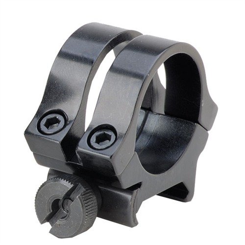 Los QUAD LOCK RINGS de WEAVER ofrecen el doble de potencia de sujeción con dos tapas por base, asegurando una presión uniforme y evitando la rotación del visor.