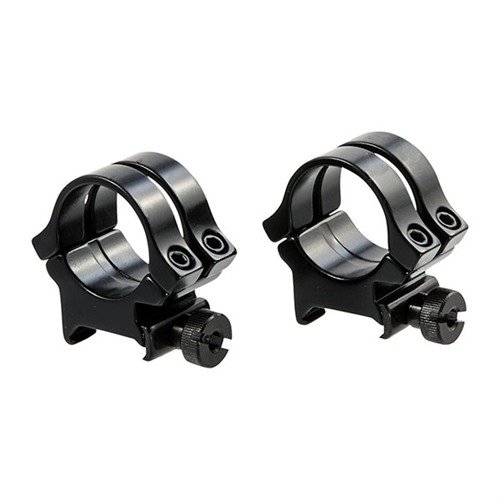 Los QUAD LOCK RINGS de WEAVER ofrecen el doble de potencia de sujeción con dos tapas por base y una construcción de aluminio ligera y resistente.