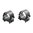 WEAVER 1" MEDIUM MATTE RINGS
