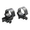 Los anillos de extensión Top Mount de 30mm en azul mate te permiten ajustar el eye relief 3/4" hacia adelante o hacia atrás, ¡perfectos para tu precisión!