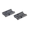 Las bases de aluminio ligeras se adaptan a una amplia gama de rifles, escopetas y pistolas, ideales para mejorar tu precisión en el tiro.