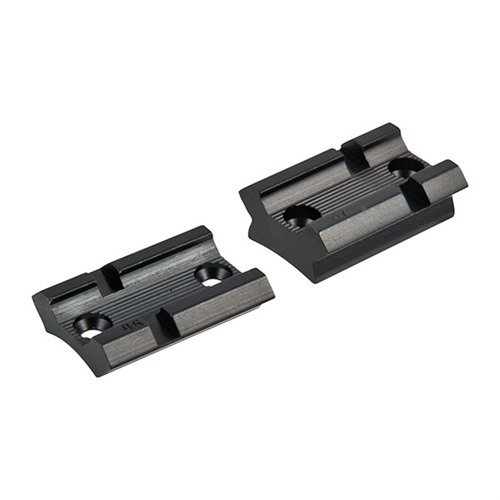 Las bases de aluminio ligeras son perfectas para rifles, escopetas y pistolas de largo alcance. Disponibles en sets para un ajuste preciso y fácil instalación.
