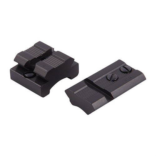 Las bases de aluminio ligeras se adaptan a una amplia gama de rifles, escopetas y pistolas, ideales para mejorar tu precisión y estabilidad en el tiro.