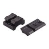 Las bases de aluminio ligeras se adaptan a una amplia gama de rifles, escopetas y pistolas, ideales para mejorar tu precisión y estabilidad en el tiro.
