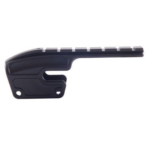 Montura fácil de instalar para tu escopeta Remington 870, 11-87, 1100 y Mossberg, sin modificaciones permanentes, resistente y con diseño bajo perfil.